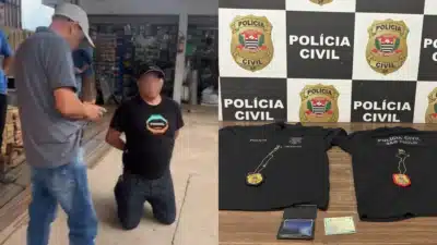 Homem Fingido de Polícia é Detido em Estelionato e Extorsão em Itapecerica da Serra!
