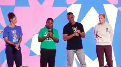 Fifa lança marca da Copa do Mundo Feminina de 2027 com evento em Copacabana