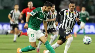 Palmeiras x Santos duelam nesta quarta (14) em clássico decisivo no Paulistão!