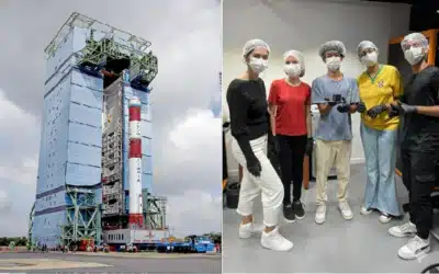 Startup de Brasília lança satélites com estudantes em missão à Índia