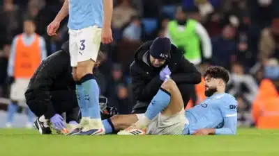 Manchester City em crise: Lesões de Dias e Gvardiol abalam a disputa pelo título