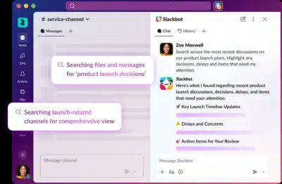 Salesforce lança novo Slackbot com IA generativa para otimizar trabalho