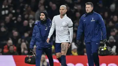 Tottenham tem problema: Richarlison sofre lesão e pode perder tempo contra West Ham