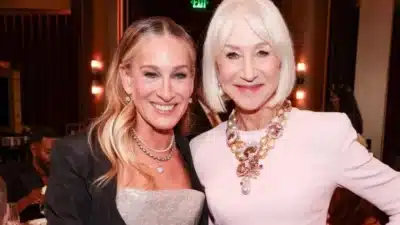 Sarah Jessica Parker e Helen Mirren recebem prêmios Globo de Ouro em noite especial