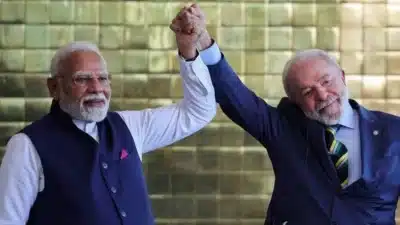Lula e Modi discutem parceria estratégica entre Brasil e Índia