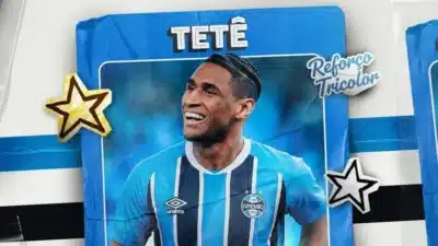 Tetê retorna ao Grêmio: atacante assina contrato e sonha com a Arena!