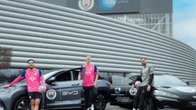 Manchester City e BYD: Parceria Estratégica Inova no Futebol em 2026!