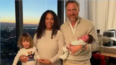 David Guetta e Jessica Ledon Anunciam Nascimento do Quarto Filho!