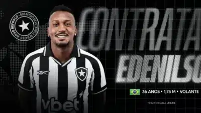 Botafogo Assina Craque Edenílson! Volante de Experiência Chega para Brilhar em 2026!