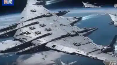 China Revela Nave de Guerra Espacial Futurista: Projeto Luanniao Surpreende Mundo!