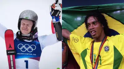 Ronaldinho e o Ídolo Esquiador: Celebração e a Paixão que Conquistou o Brasil!