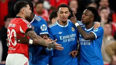 Vinicius Jr. x Otamendi: Tiros e Acusações de Racismo no Estádio da Luz!