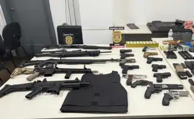 Foragido de 23 Anos Detido em Barueri com Armas e Documentos Falsos!
