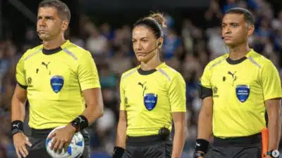 Zagueiro do Bragantino Abala com Críticas à Árbitra Feminina em Polêmica!