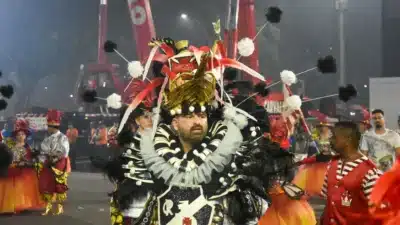 Viradouro Brilha com Paixão Rubro-Negra e Ídolos no Carnaval do Rio!