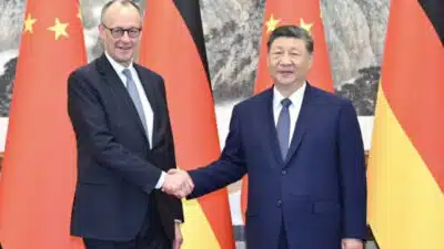 Xi Jinping recebe líder alemão e alerta sobre tensões na Ásia em encontro histórico!