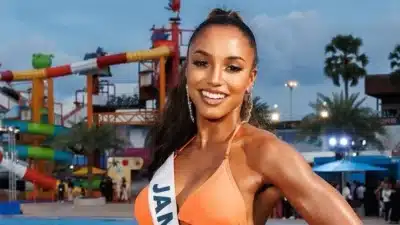 Miss Jamaica Surpreende: Recuperação Incrível Após Queda no Miss Universo 2025!