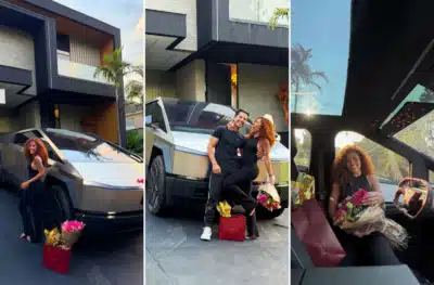 Sthe Matos Recebe Tesla Cybertruck de Presente de Casamento Luxuoso!