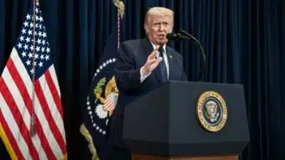 Presidente dos EUA em coletiva sobre caça abatido no Irã: o que será revelado?